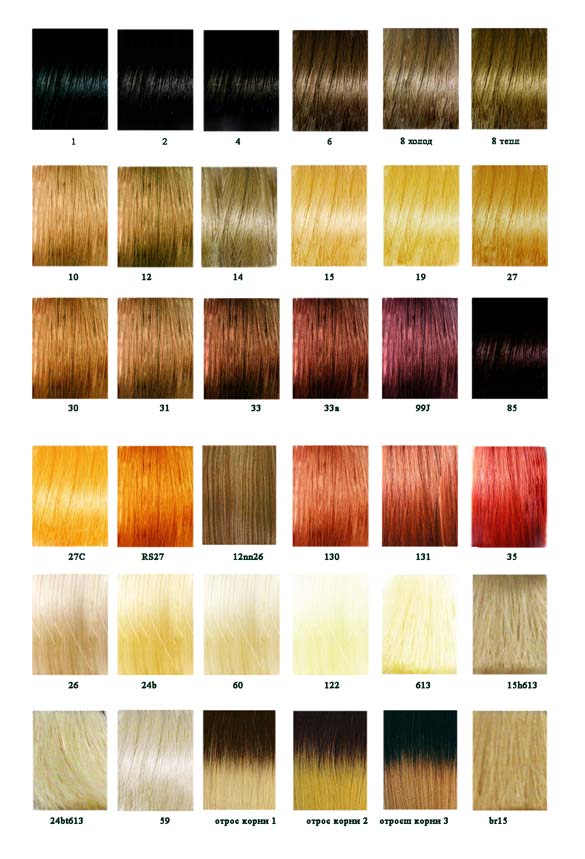 Краска для волос номер 613
